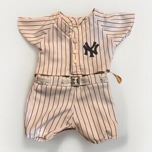 Build A Bear New York Yankees Pinstripe Uniform Outfit